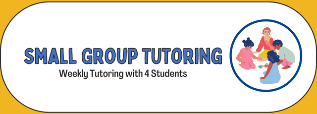 small group tutoring button