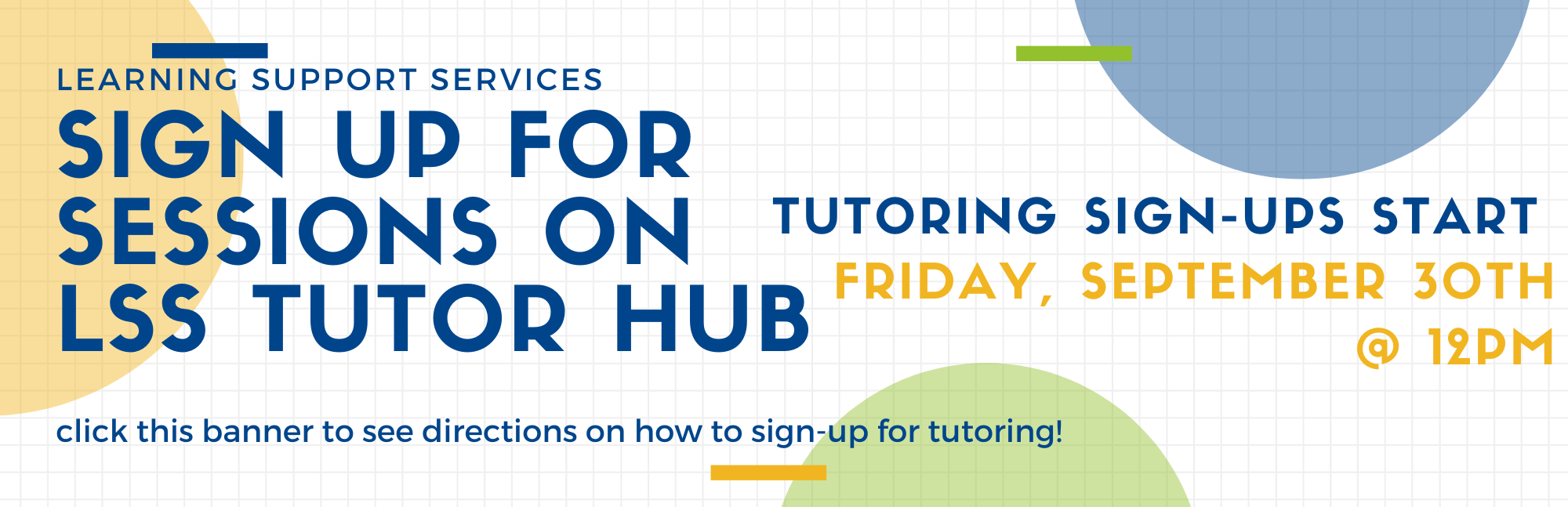 Tutoring Sign Up Instructions